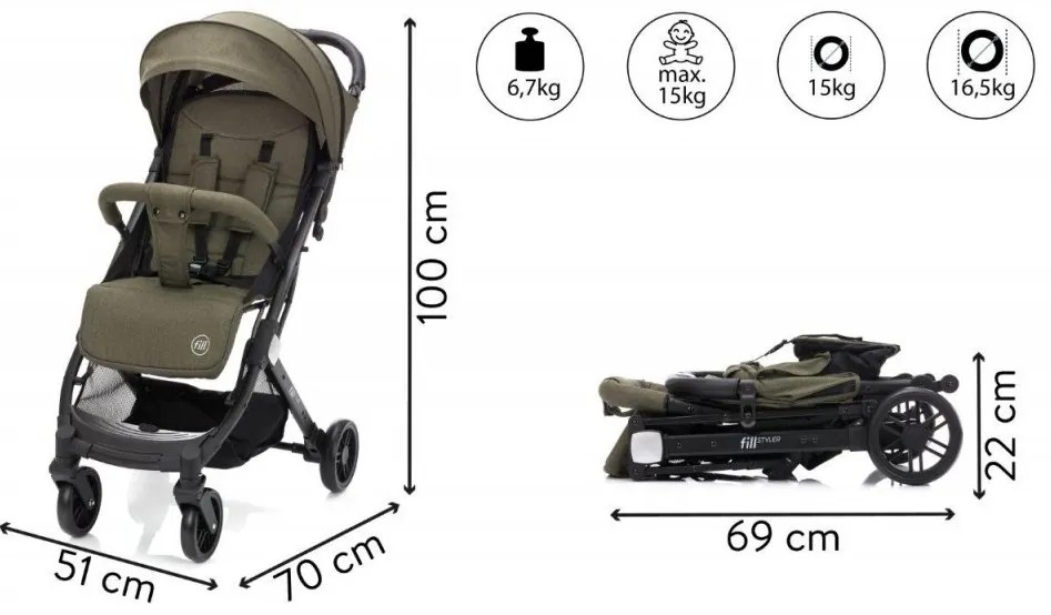 FILLIKID STYLER OLIVE