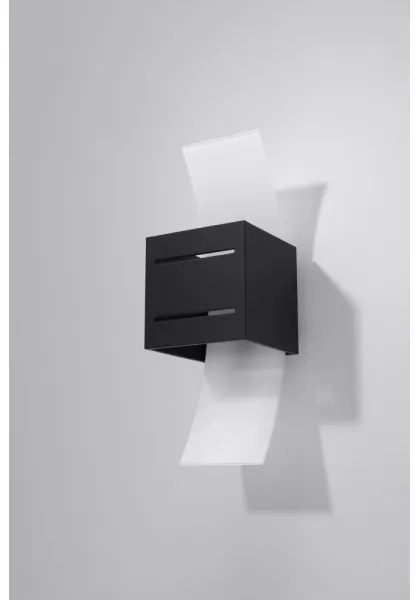 Nástenné svietidlo LORETO 1xG9/40W/230V čierna