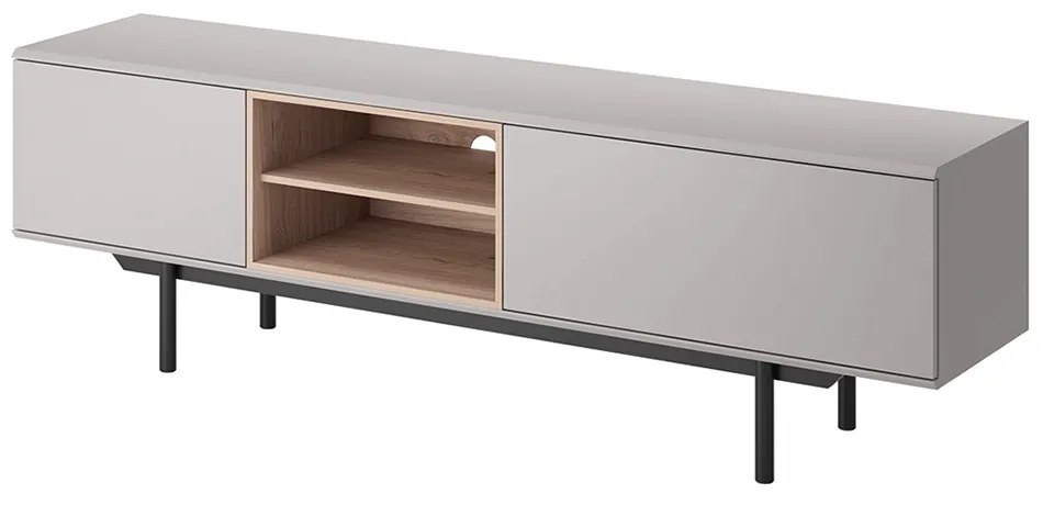 TV stolík IRTV 175, sivá/dub jackson hickory, INEM