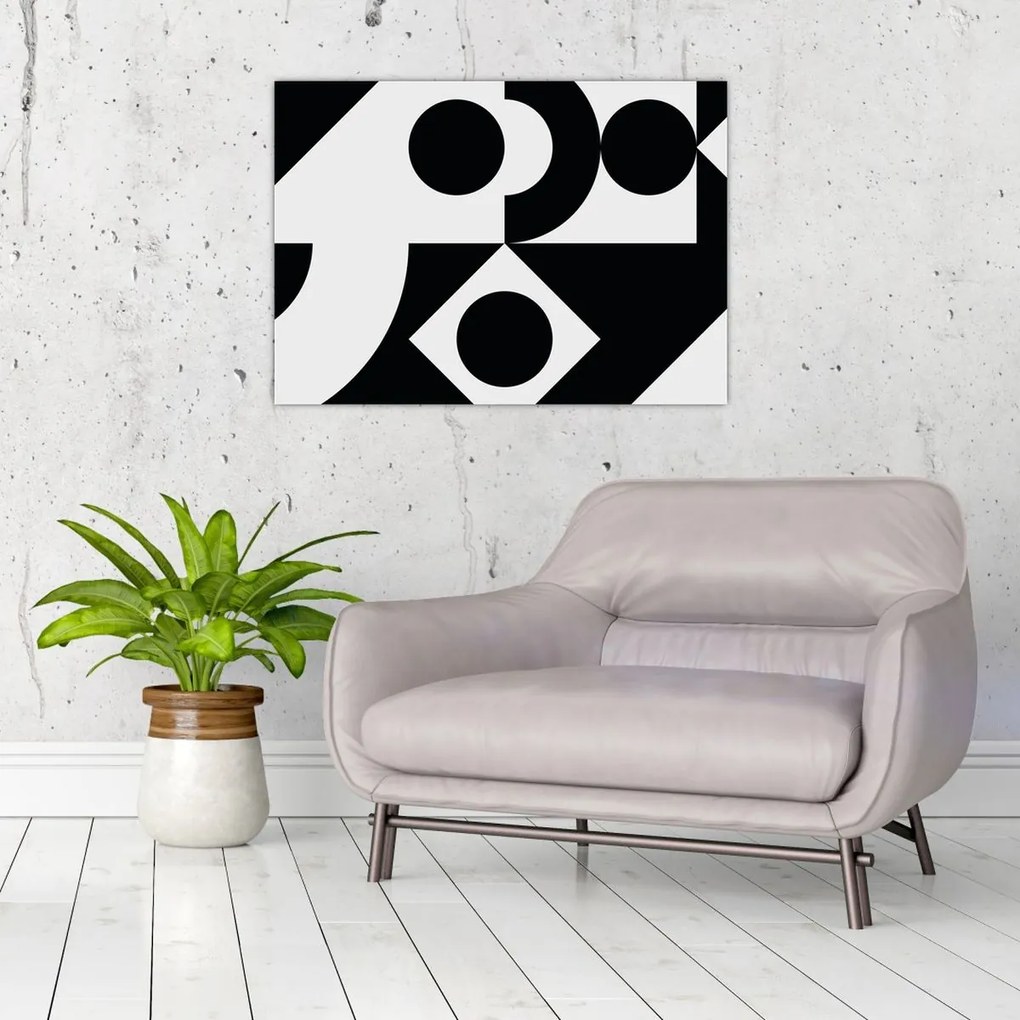Obraz - Geometrická abstrakcia N⁰1 (70x50 cm)