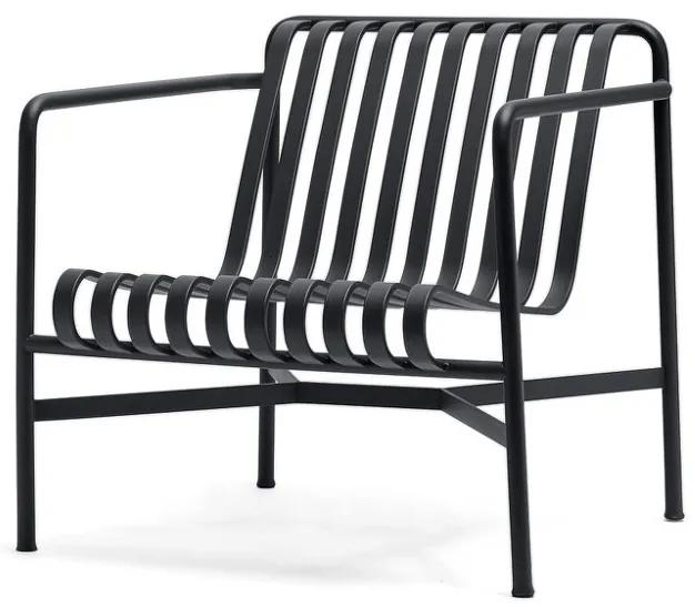 HAY Kreslo Palissade Lounge Chair Low, anthracite