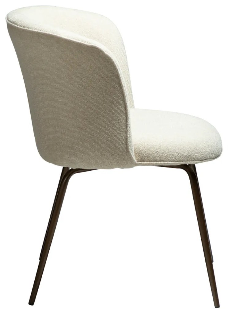 BLISS ČALÚNENÁ STOLIČKA pebble grey/black