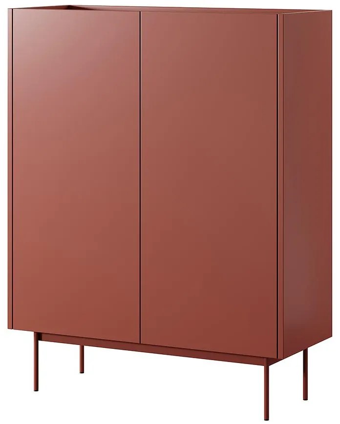 Komoda Color KD-97 ceramic red