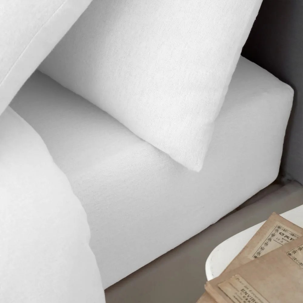 Bielá bavlnená plachta 90x190 cm - Catherine Lansfield