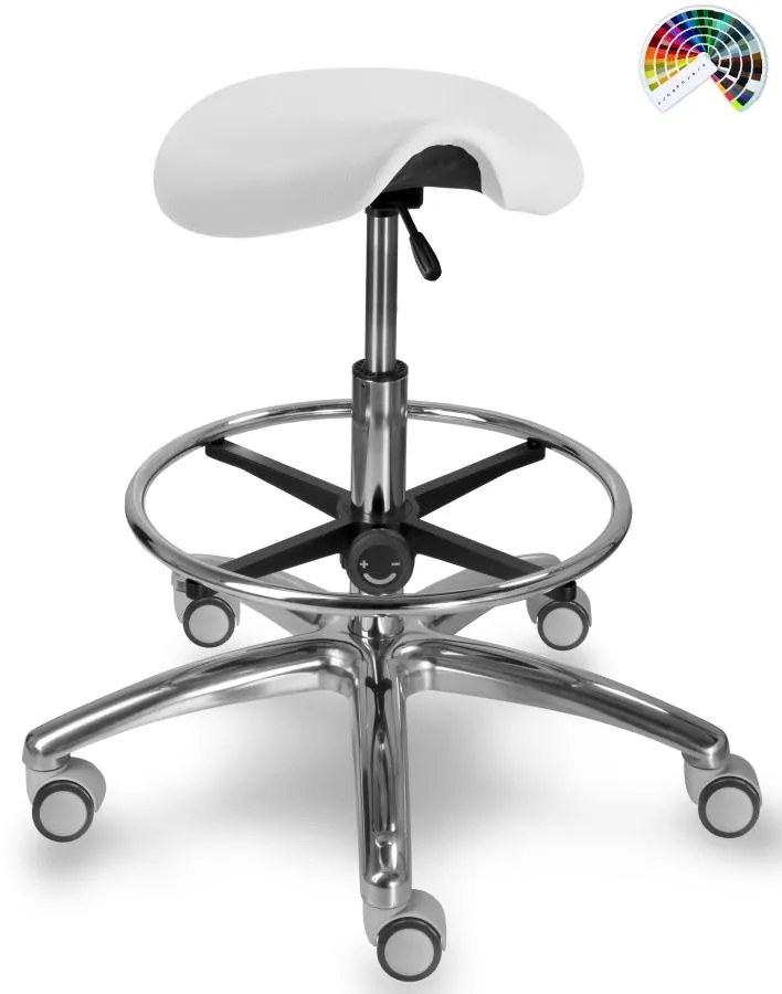 MAYER Zdravotnícka stolička 1207 G MI DENT čalúnenie MEDIFLEX SILVERTEX koženka