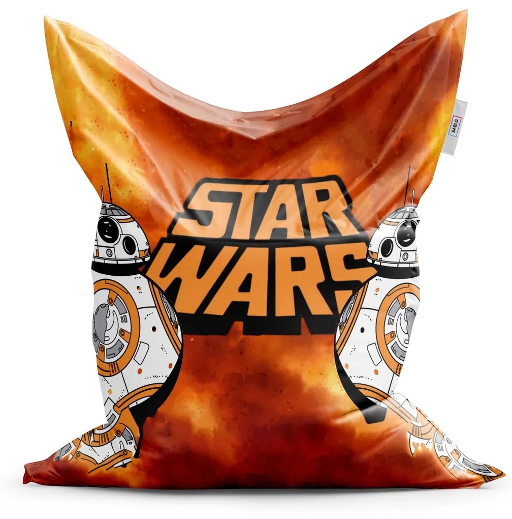 Sablio Sedací vak Star Wars Ohnivé pozadie - 150x100 cm