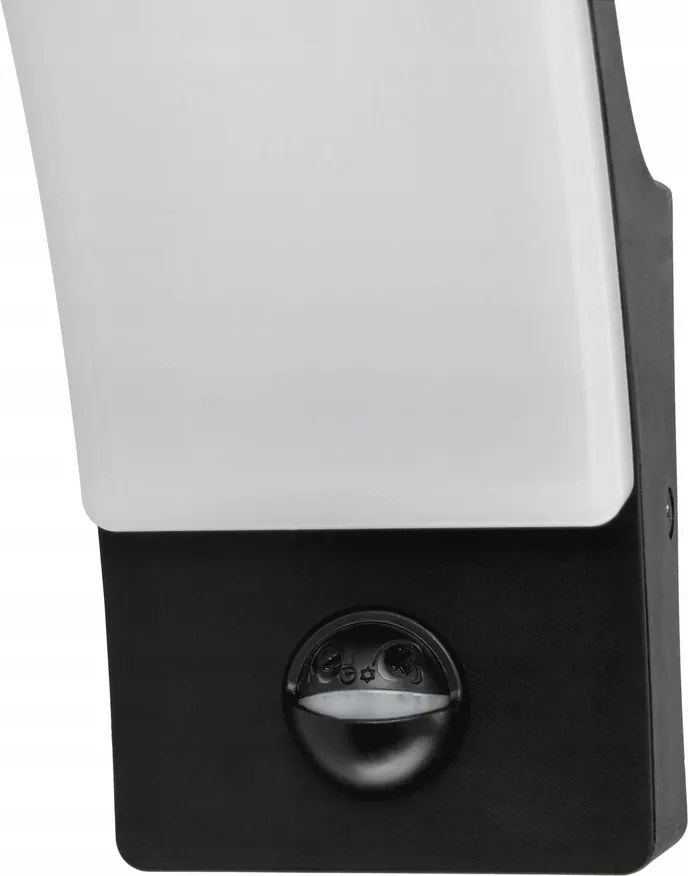 BERGE LED nástenné svietidlo 12W - 800lm - vonkajšie s pohybovým čidlom