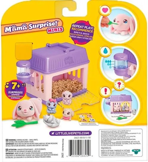 Little Live Pets Mama Surprise Minis Zajačiky Moose 26625