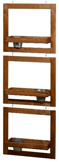 dobar Súprava závesných kvetináčov (100382340)