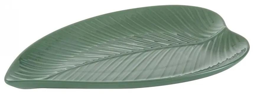 Mason Cash malý tanier v tvare listu, zelený, 2002.225