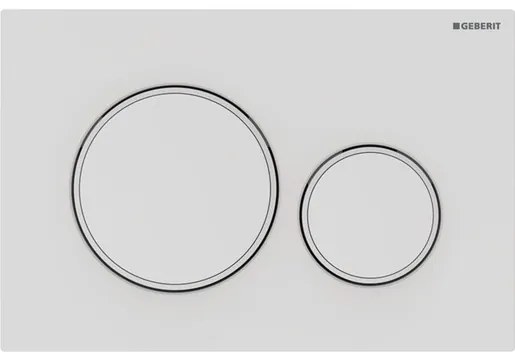 Geberit Sigma20 ovládacie tlačidlo , pre 2 splachovacie množstvá 115.882.01.1