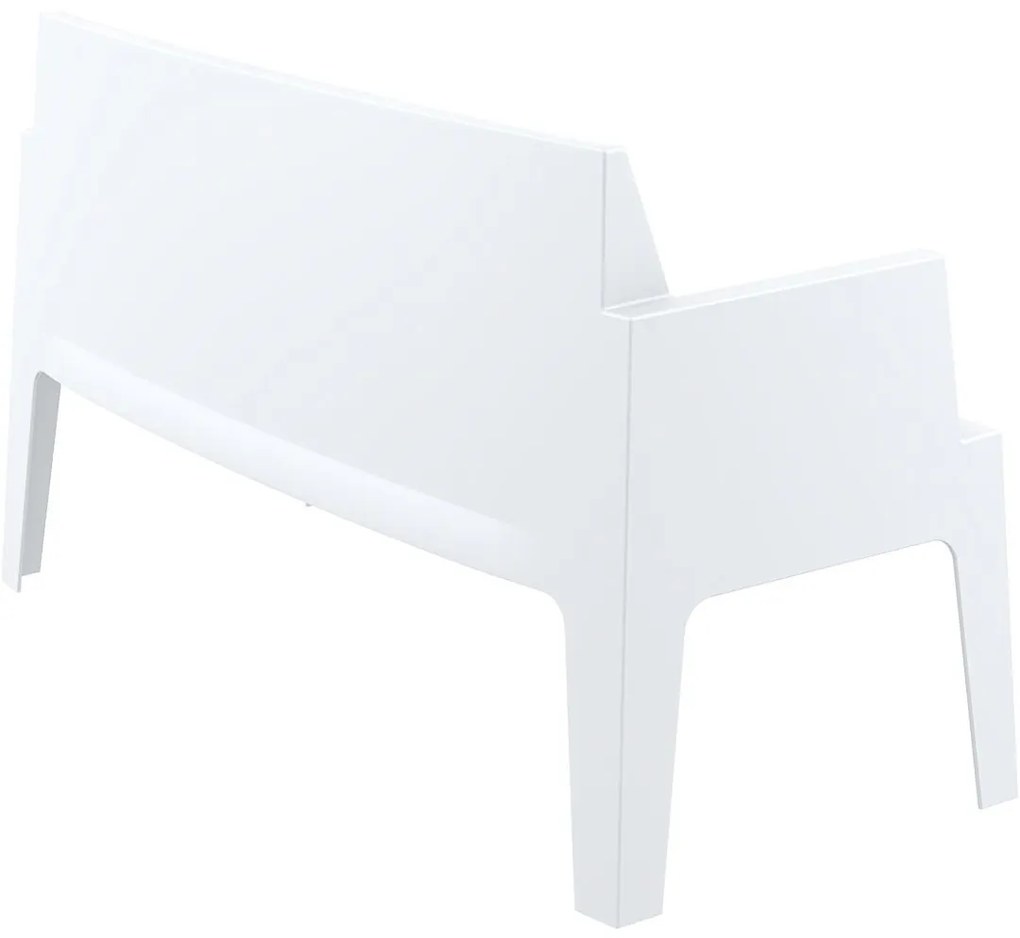 BOX SOFA záhradná lavica s podrúčkami box