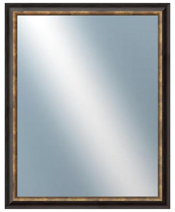 DANTIK - Zrkadlo v rámu, rozmer s rámom 40x50 cm z lišty TRITON čierna (2139)