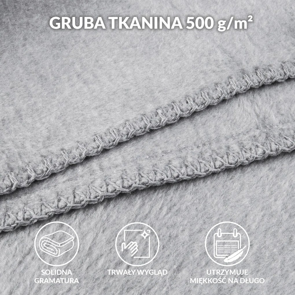 BAVLNENÁ DEKA BAT 150X200 CM SVETLOSIVÁ