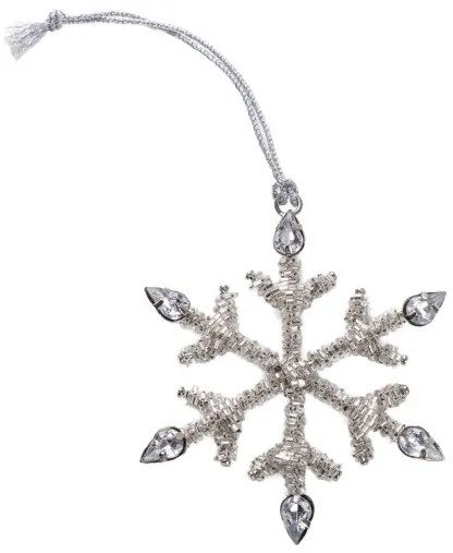 Vianočná ozdoba  DIAME snehová vločka 710513