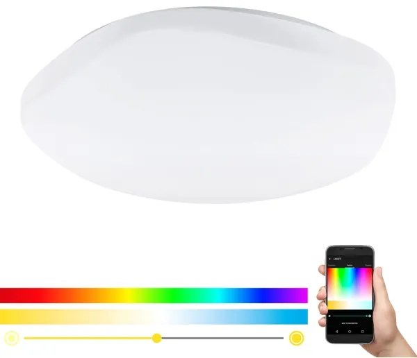 Eglo 97921 - LED RGB Stmievateľné stropné svietidlo TOTARI-C LED/34W/230V + DO