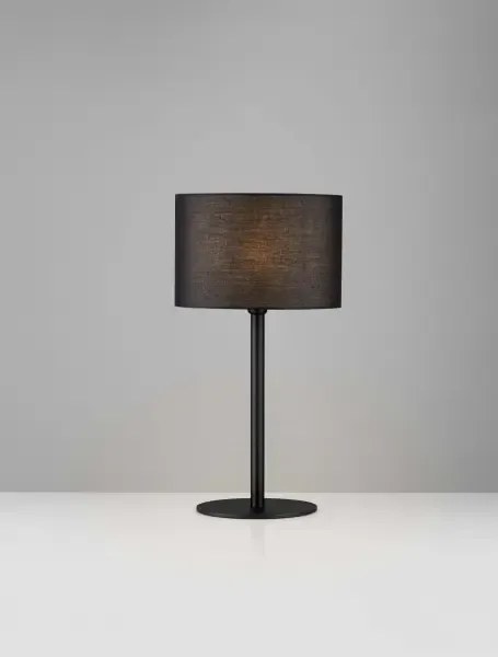 LED čierna stolná lampa Sibnia