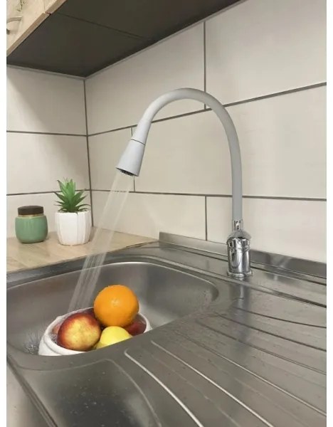 RAV Slezák SA006.0/13S - Drezová batéria SAZAVA 35,6 cm sivá/lesklý chróm