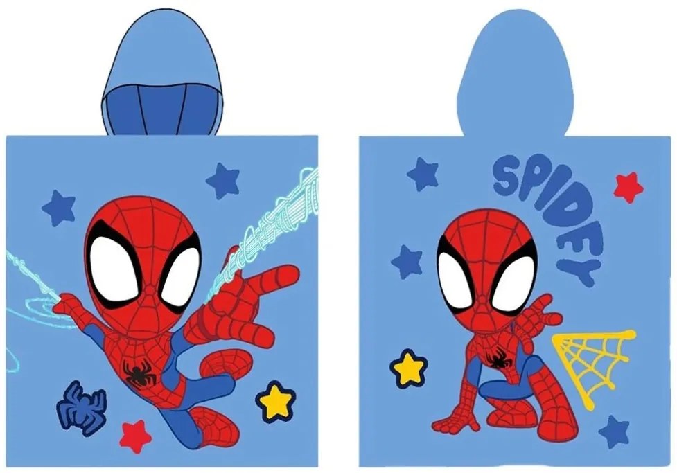 Detské pončo Spidey zasahuje
