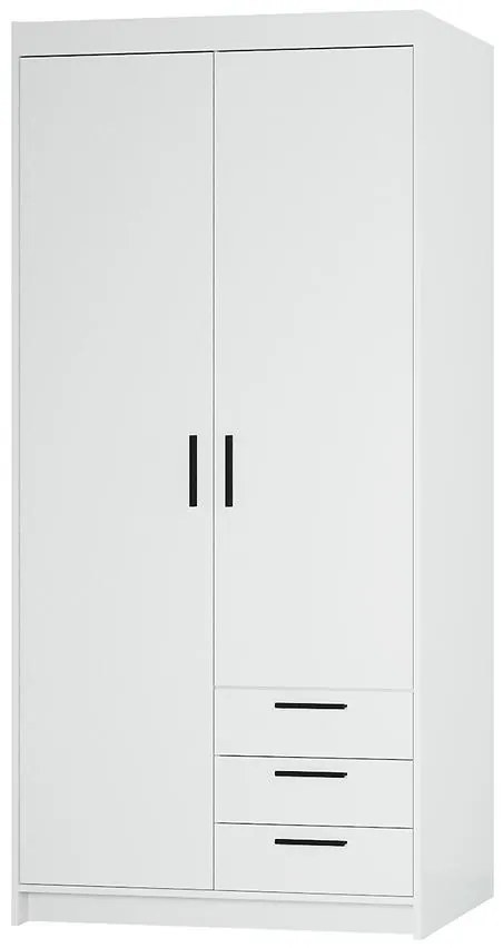 Skriňa Elena 2D3S biela