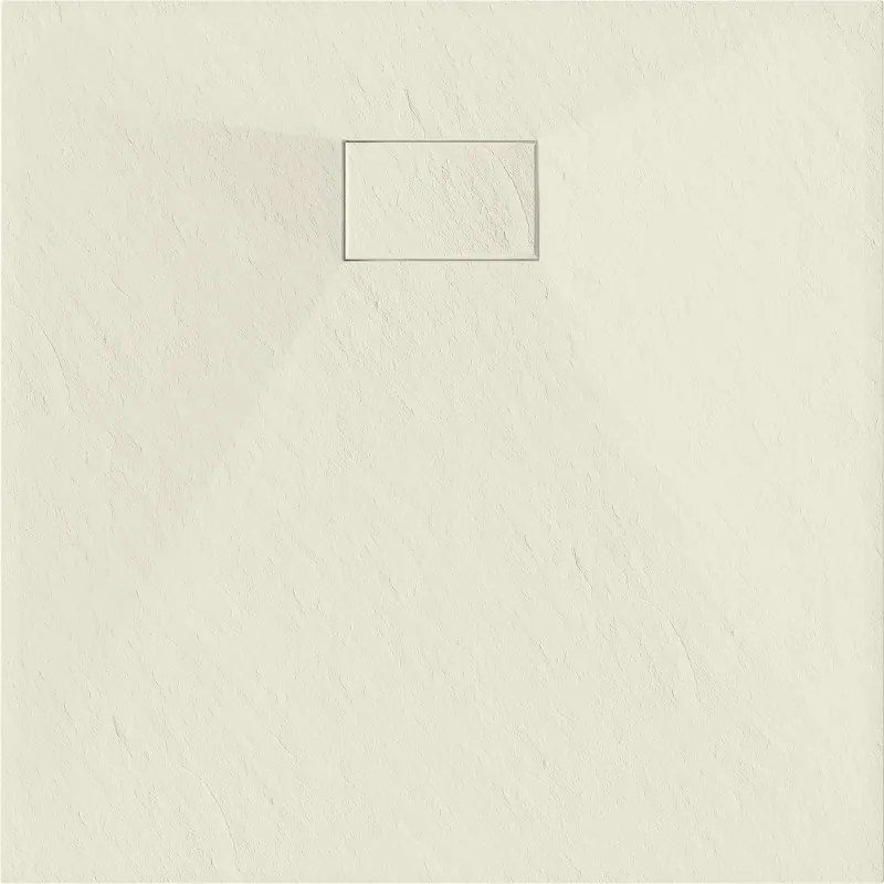 Mexen Hugo, štvorcová sprchová vanička, SMC, 90x90cm, béžová, 42699090