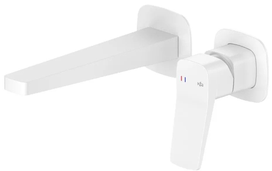 KFA Armatura 4529-810-44 - Umývadlová batéria pre podomietkovú montáž MALAGA biela