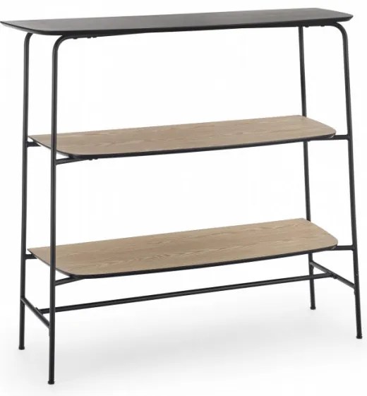 Čierny regál OTRA 1