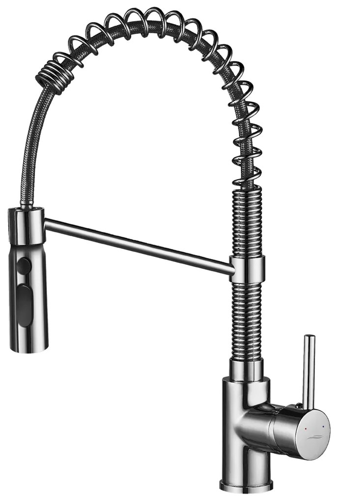 Kuchinox Serpen, vysoká drezová batéria, chrómová, LAV-BKP_06SD