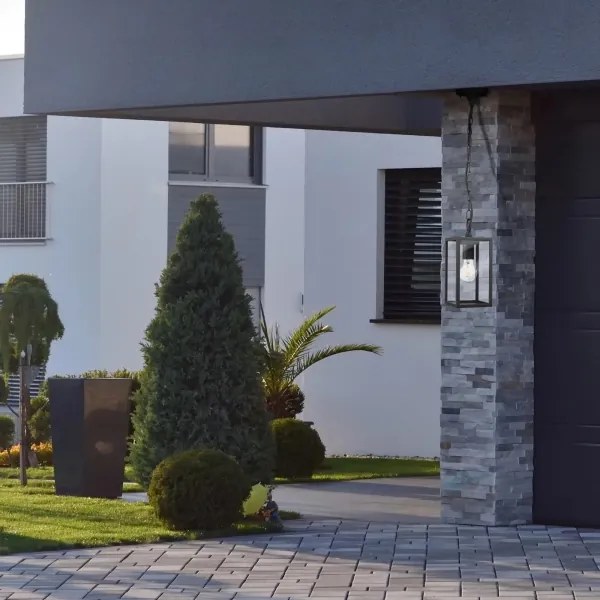 Vonkajší luster MALMO 1xE27/15W/230V čierna