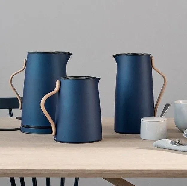 Stelton Termokonvica na čaj Emma Soft Dark Blue 1 l