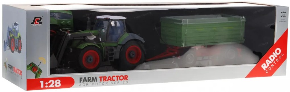 RAMIZ Traktor s prívesom 1:28 ZRC.QY8301AG