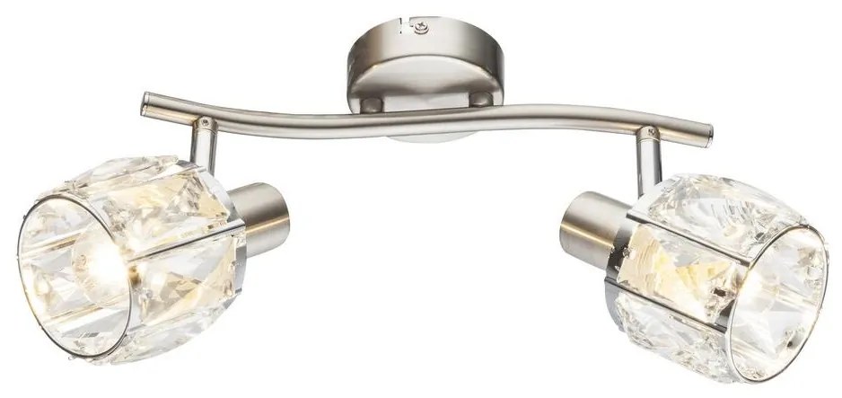 Globo 54356-2 - Bodové svietidlo KRIS 2xE14/40W/230V