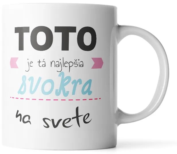 Sablio Hrnek Tohle je ta nejlepší tchyně na světě - 330 ml - standard