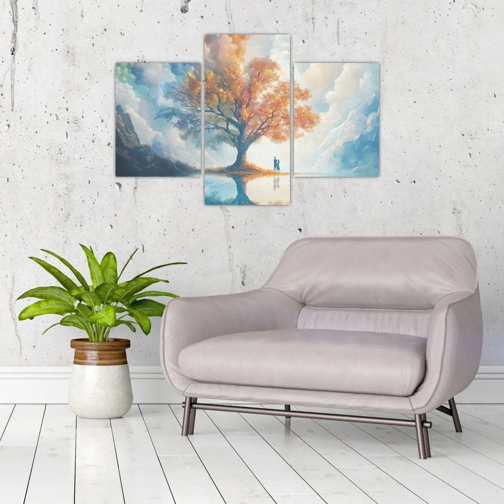 Obraz – Strom života a lásky (90x60 cm)