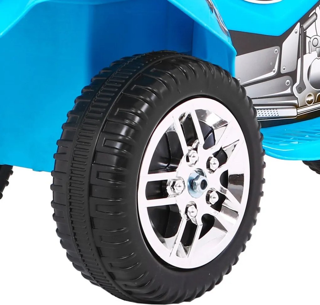 Ramiz Detská elektrická trojkolka BJX-088 Modrá + zvuky + svetlá