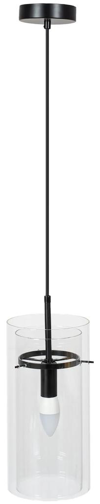 Toolight, závesné svietidlo 1xE14 APP1211-1CP, čierna, OSW-14033