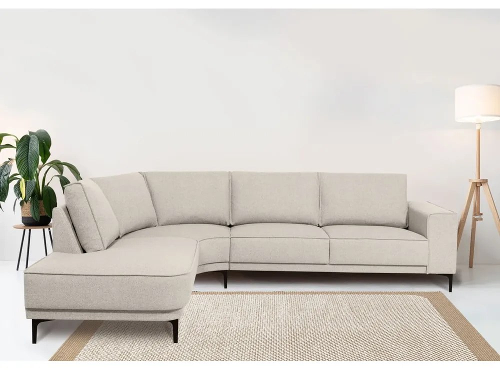 Krémová rohová pohovka (ľavý roh) Copenhagen – Scandic