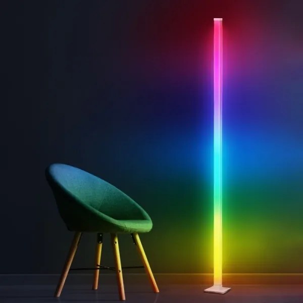 LED RGBW Stojacia lampa MAGICAL LED/7W/230V + diaľkové ovládanie