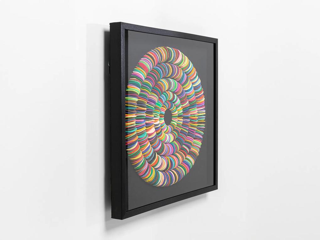 Pasta Circle obraz viacfarebný 80x80 cm