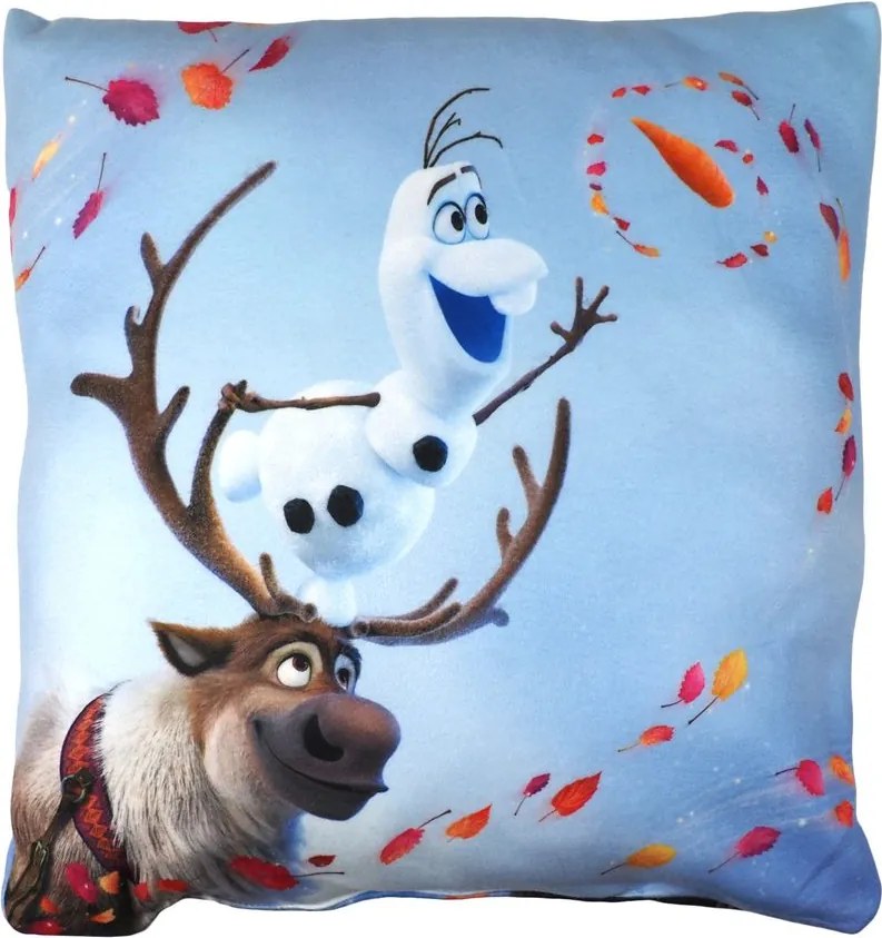 Jerry Fabrics Detský vankúšik s potlačou - Bluey - rodina | 40 x 40 cm