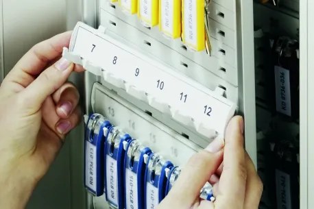 Hliníková skrinka na kľúče KEY BOX, na 54 kľúčov