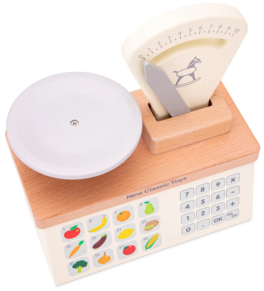 Detská drevená váha