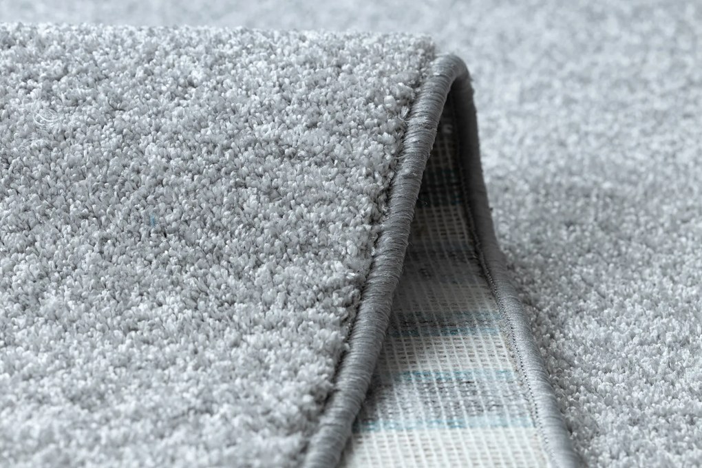 Okrúhly koberec INDUS 91 svetlosivý, melanž