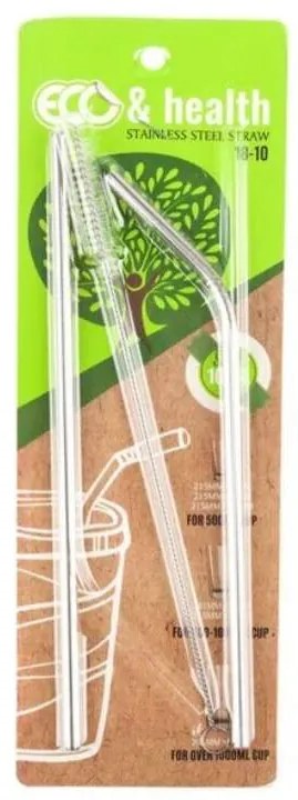 EKO zero waste nerezové slamky