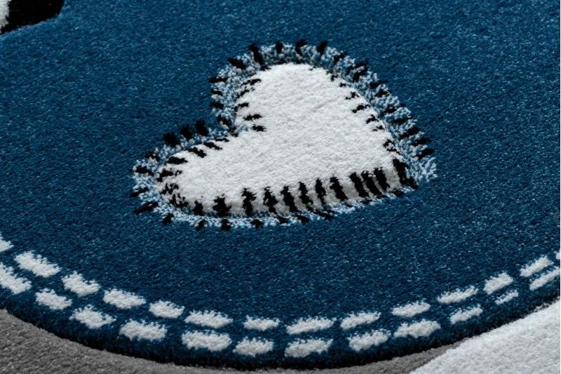 Detský kusový koberec Petit Bulldog grey, 180x270, šedá, detská izba, Dywany Łuszczów