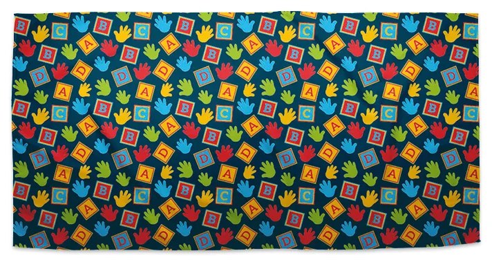 Sablio Uterák ABC - 50x100 cm