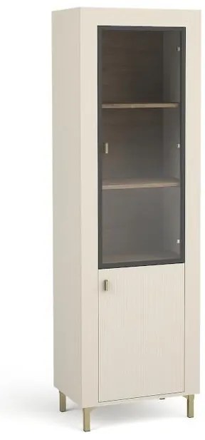 Vitrína Mossana MO3 (kašmír). Akcia -20%. Vlastná spoľahlivá doprava až k Vám domov. 1096827