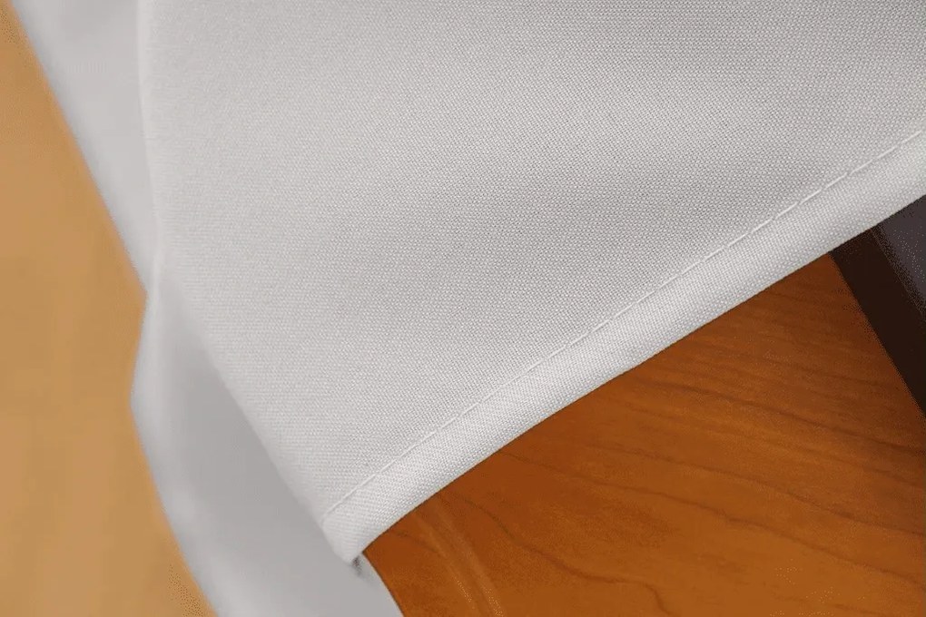 Záves OXFORD LIGHT 140x250 cm, biely Zavesenie: Riasiaca páska