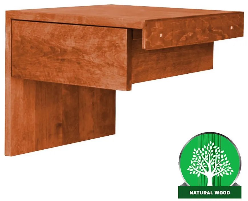 Nočný stolík L-Form  Čerešňová zásuvka