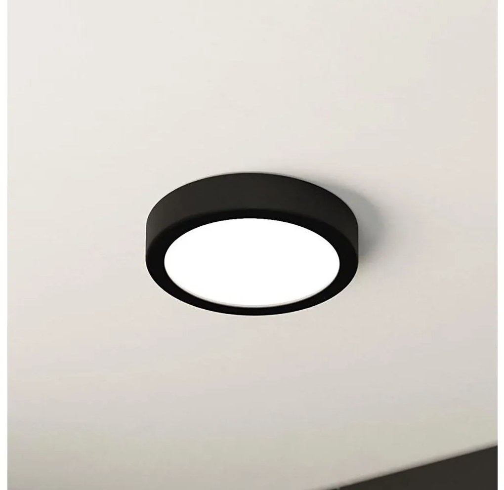 Eglo 900581 - stmievateľné LED stropné svietidlo FUEVA LED/11W/230V čierne